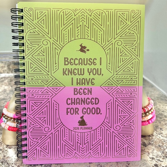 Other - Brand New Because I Knew You I Have Been Changed For Good 2026 Planner